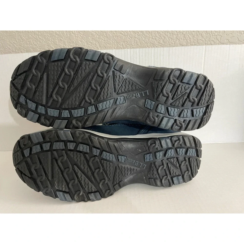 L.L. Bean Waterproof Hiking Boots Women's 9 Blue‎ Trail Outdoor